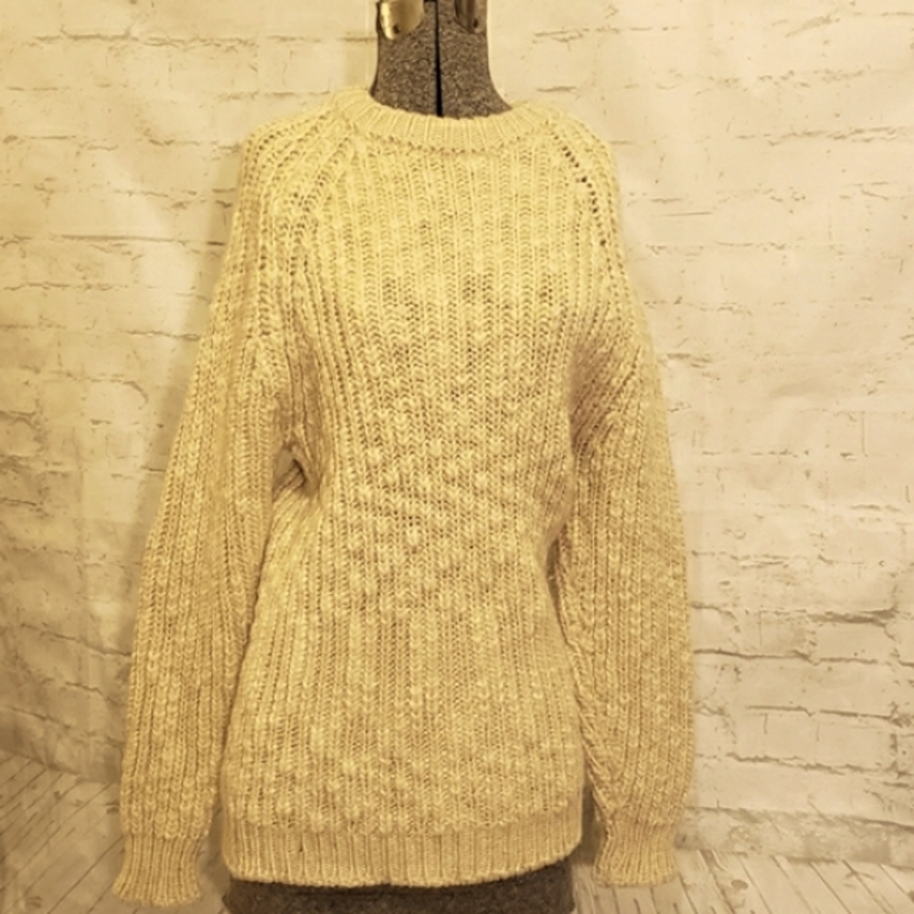 Vintage Strawbridge & Clothier Oversized Wool Sweater Made in England